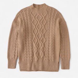 NWT Abercrombie & Fitch Cable Knit Sweater